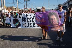 PROTESTO CONTRA O ASSASSINATO DE MARIELLE FRANCO