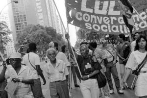 Campanha do Movimento Negro em apoio ao candidato à presidência Lula 