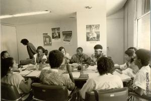 Reunião de lideranças do Movimento Negro com equipe do CDMN