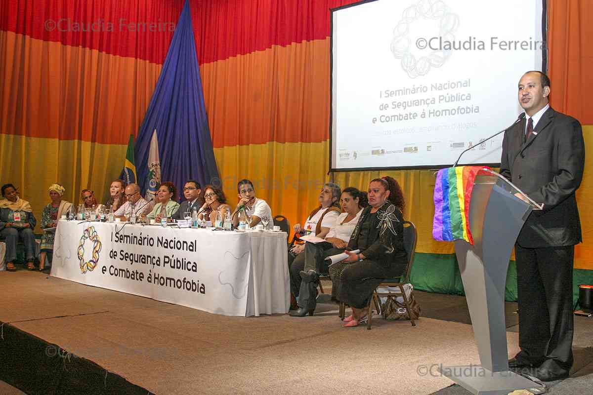 1st.  NATIONAL SEMINAR ON PUBLIC SAFETY AND FIGHT AGAINST HOMOPHOBIA