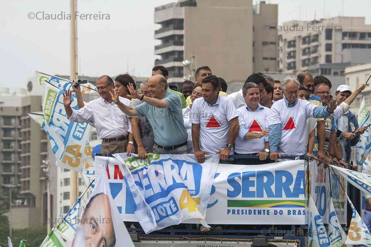 PRESIDENTIAL  CAMPAIGN, WALK IN SUPPORT OF JOSÉ SERRA