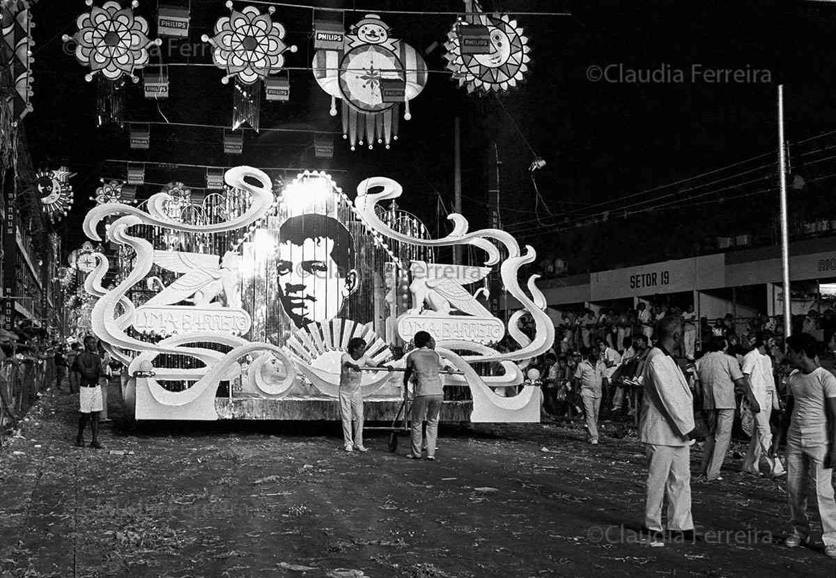 Parade of Recreative Society  Samba School Unidos da Tijuca