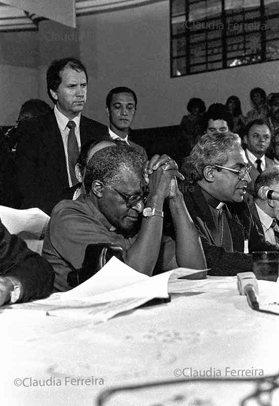 Desmond Tutu’s visit to Brazil