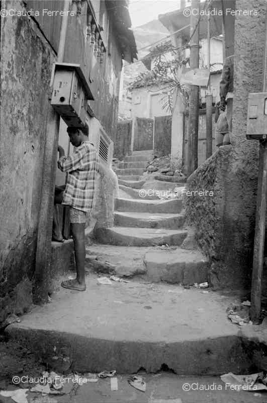 Santa Marta Favela (shantytown)