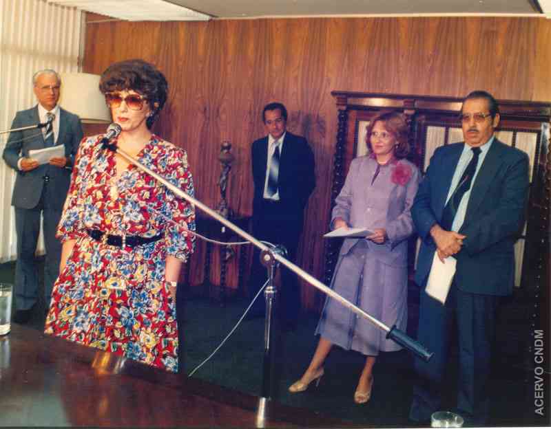 Posse de Jaqueline Pitangy de Romani à presidência do CNDM