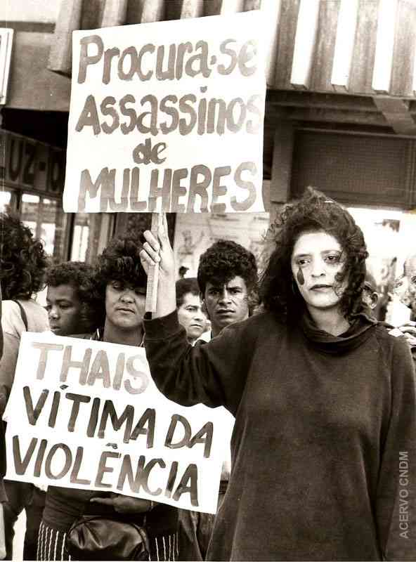 Manifestação contra a Violência contra a Mulher 
