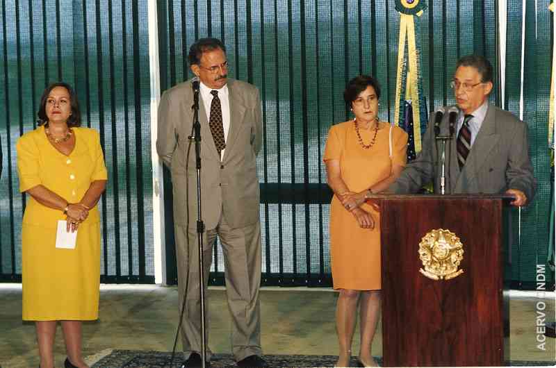 Rosiska Darcy de Oliveira, Ruth Cardoso e o Presidente Fernando Henque Cardoso