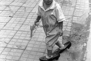 Retrato de uma criança em Beijing