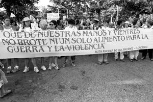 Participantes do 8º. Encontro Feminista Latino-Americano e Caribenho