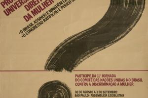 1a. JORNADA DO COMITÊ DAS NAÇÕES UNIDAS NO BRASIL CONTRA A DISCRIMINAÇÃO À MULHER