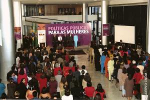 Posse de Emília Fernandes ao cargo de Ministra da Secretaria Nacional de Políticas para as Mulheres 