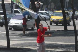 carreata em apoio à candidata Dilma Rousseff