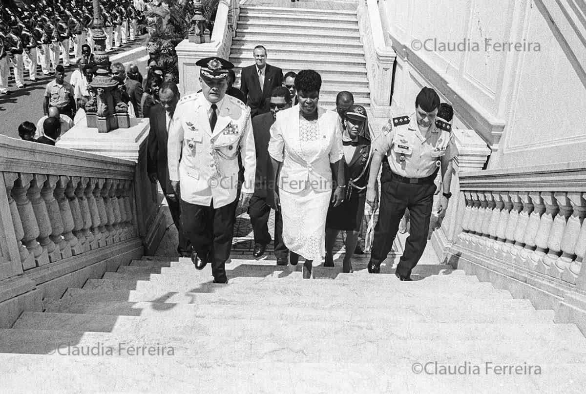 Posse de Benedita Da Silva no Palácio Guanabara