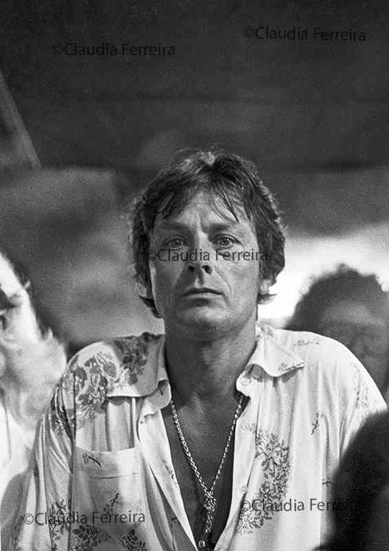 Alain Delon no Carnaval do Rio de Janeiro