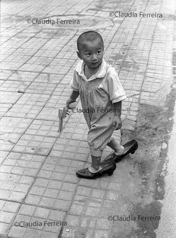 Portrait Of A Child In Beijing