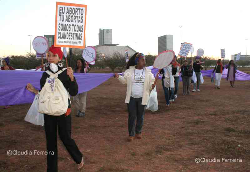 Manifestação pela Legalização do Aborto
